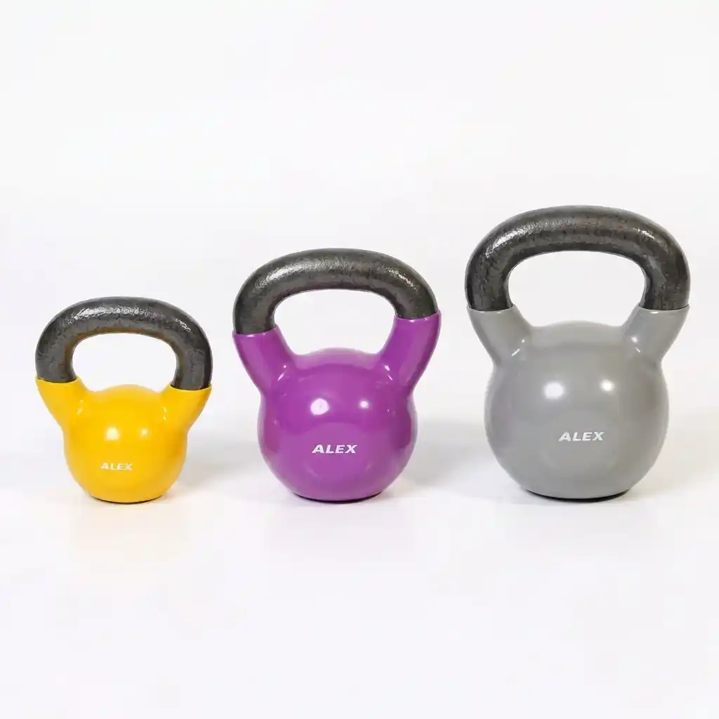 Half Vinyl Kettlebell